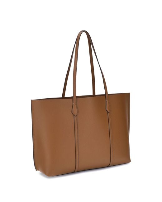 Tory Burch Brown Tote Bag Perry