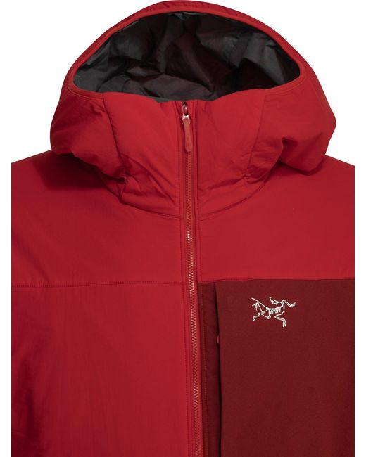Arc'teryx Red "Proton" Technical Jacket for men