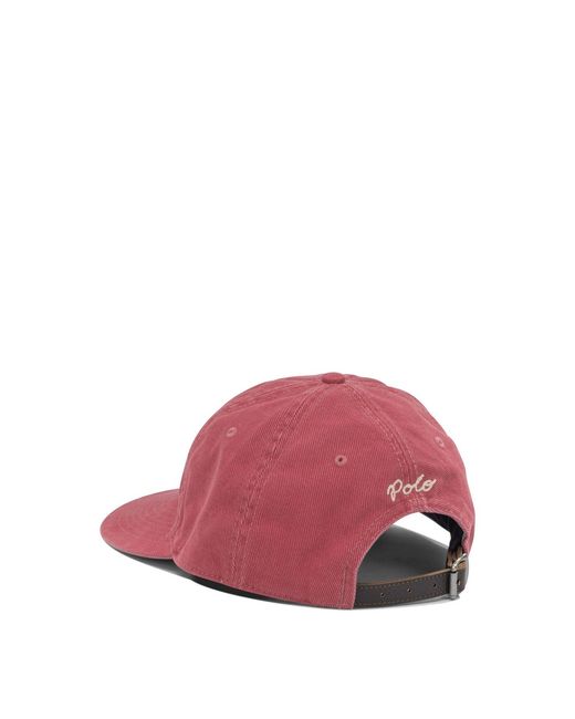 Polo Ralph Lauren Pink "Ralph" Baseball Cap