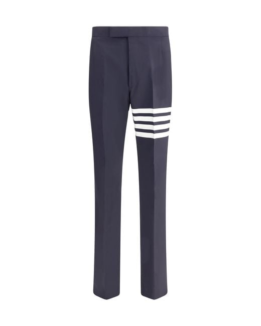 Thom Browne Blue Pants for men