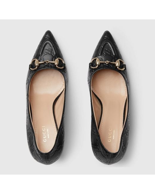 Gucci Black Pumps With Horsebit