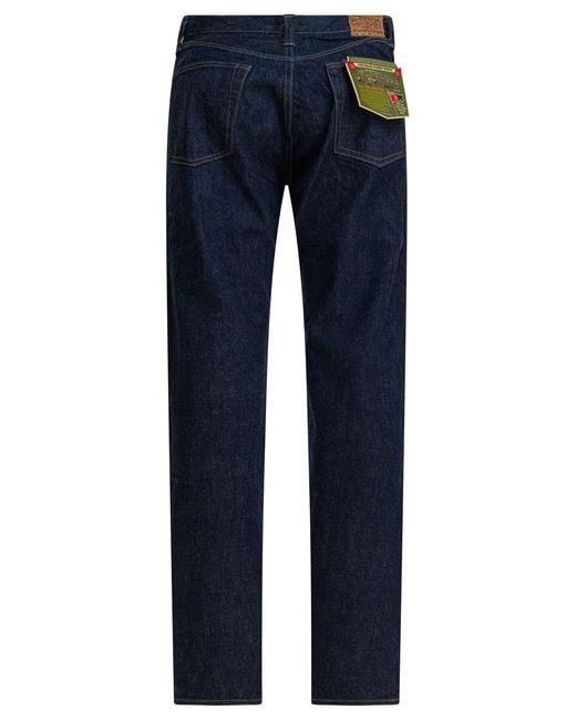 Buzz Rickson's Blue Straight-Leg Jeans for men