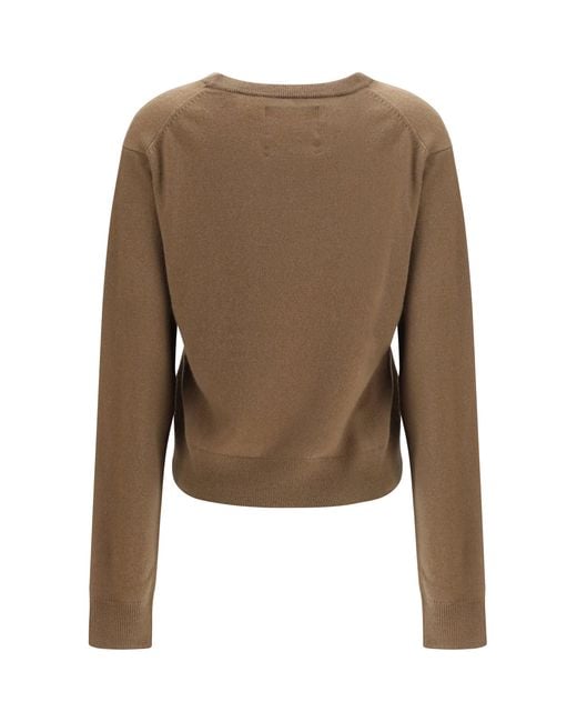 Extreme Cashmere Brown N°475 March Cashmere Sweater Chai