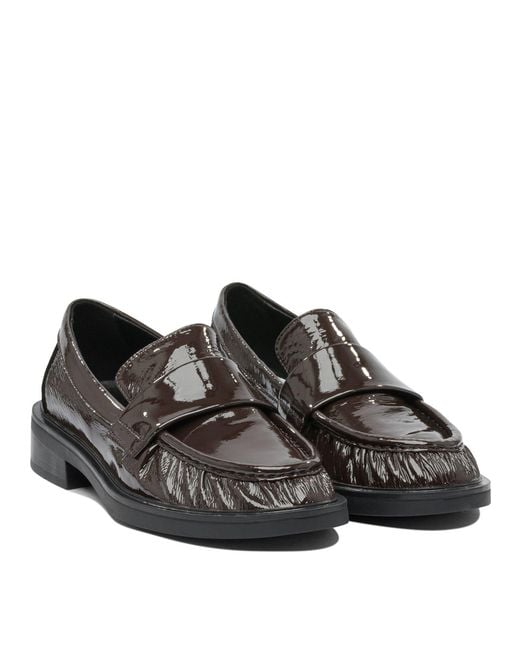 Strategia Black Loafers & Slippers