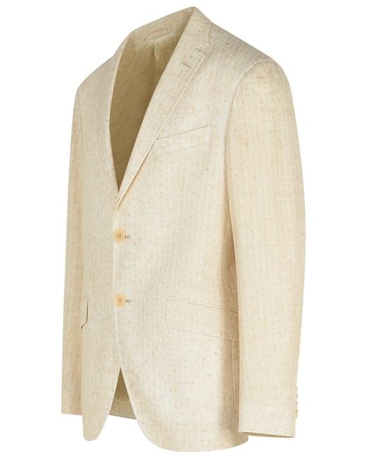 Etro Natural Blazer for men