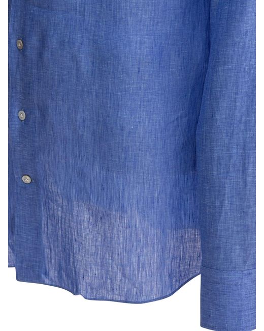 Borriello Blue Shirts for men