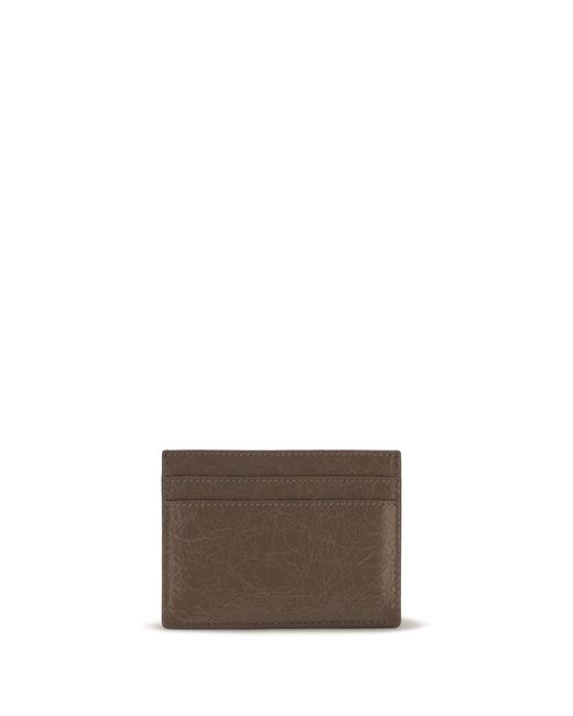 Balenciaga Brown Le City Card Holder