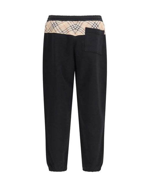 Burberry Black Jogging Pants for men