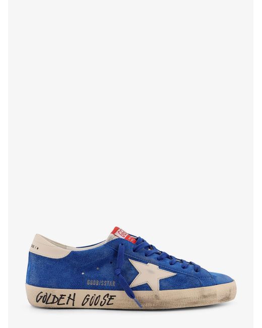 Golden Goose Deluxe Brand Blue Deluxe Brand Super Star Classic With List for men