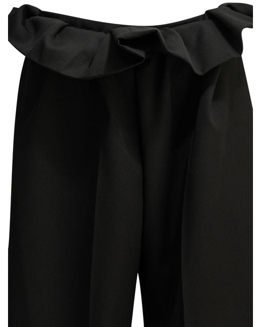 Khaite Black "Kira" Tailored Pants