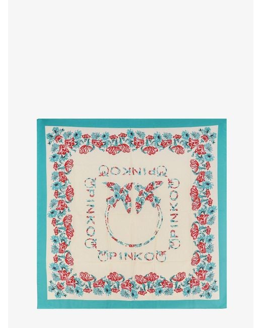 Pinko Blue Foulard Print