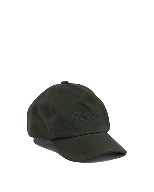 Jacquemus Green "Le Casquette Felt" Baseball Hat