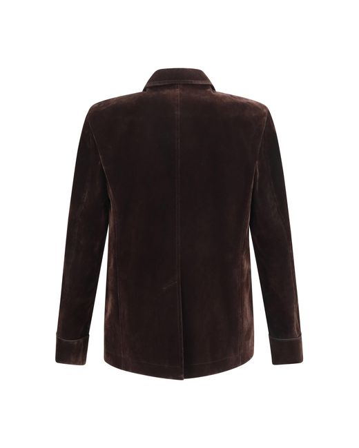 Tom Ford Black Cotton-Blend Blazer for men