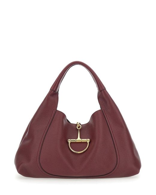 Gucci Purple "Softbit" Shoulder Bag