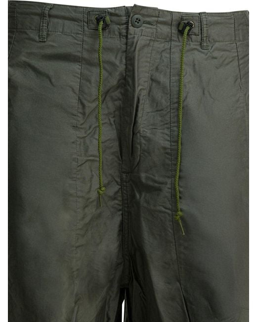 Needles Green "Bdu" Cargo Pants for men