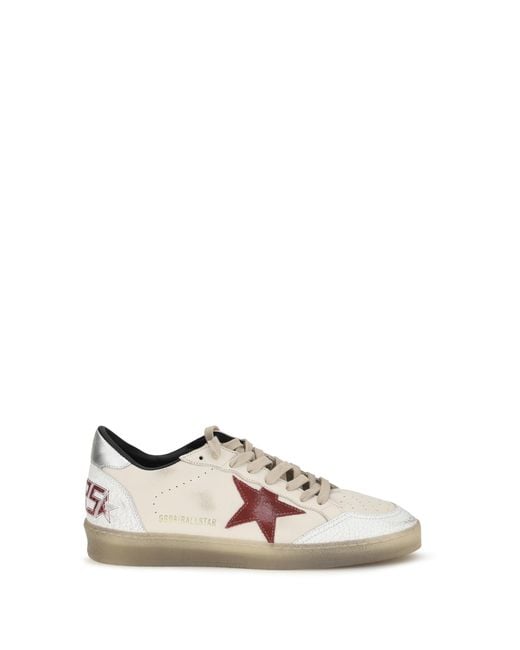Golden Goose Deluxe Brand White Ball Star Sneakers for men