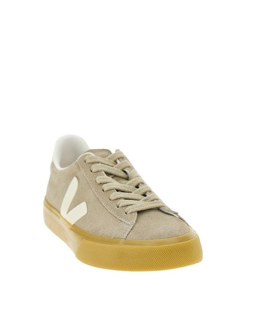 Veja Multicolor 'Campo' Suede Leather Sneakers