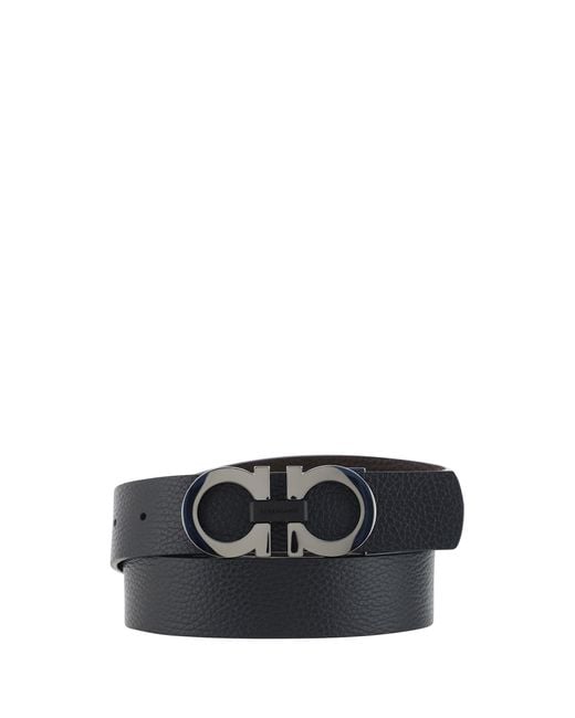 Ferragamo Black Belts E Braces for men