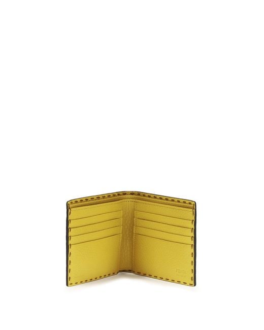 Fendi Brown Selleria Wallet for men