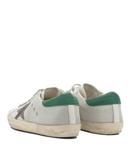 Golden Goose Deluxe Brand Gray "Super-Star" Sneakers for men