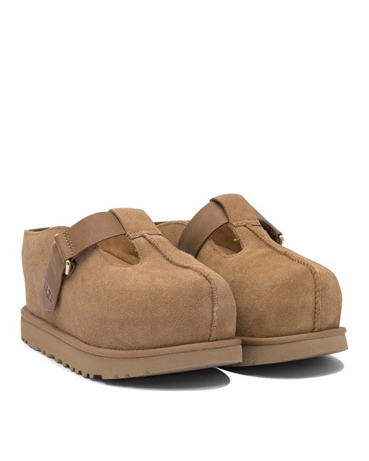 Ugg Brown Goldenstar Hi Clogs