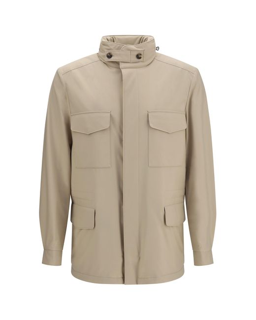 Men's Natural Traveller Jacket Sand Shell