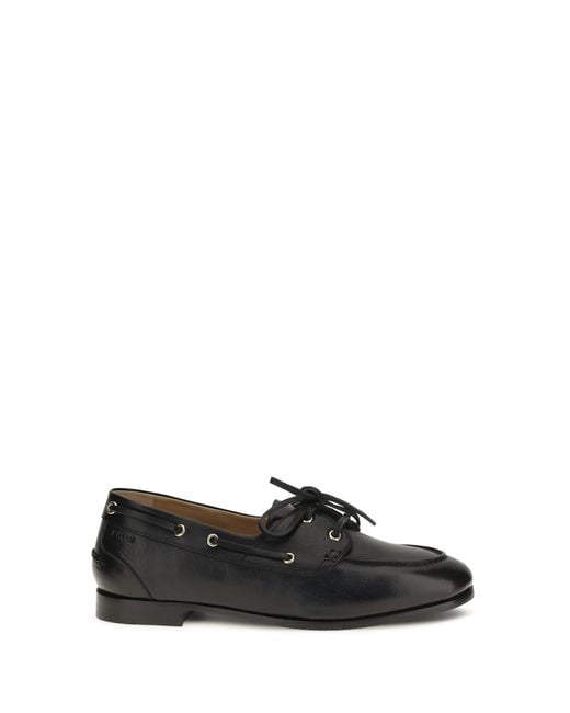 Bally White Loafers Plume