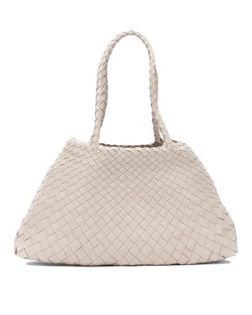 Dragon Diffusion Natural Santa Croce Handbags White