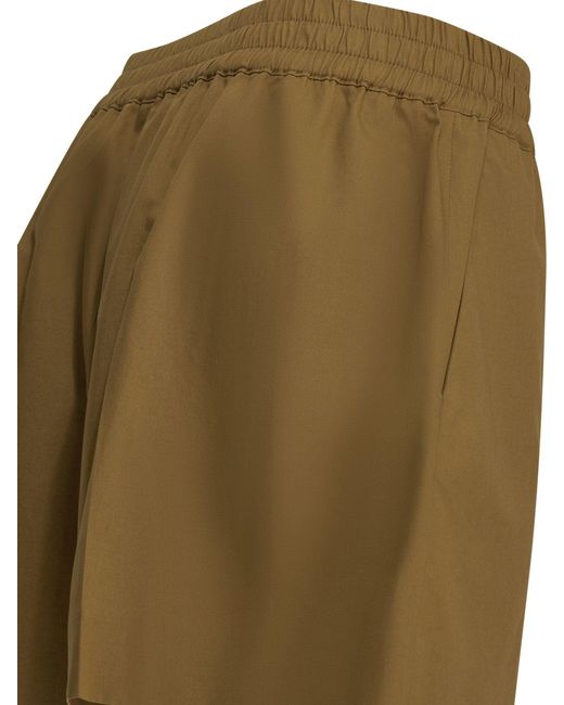 Céline Green Shorts