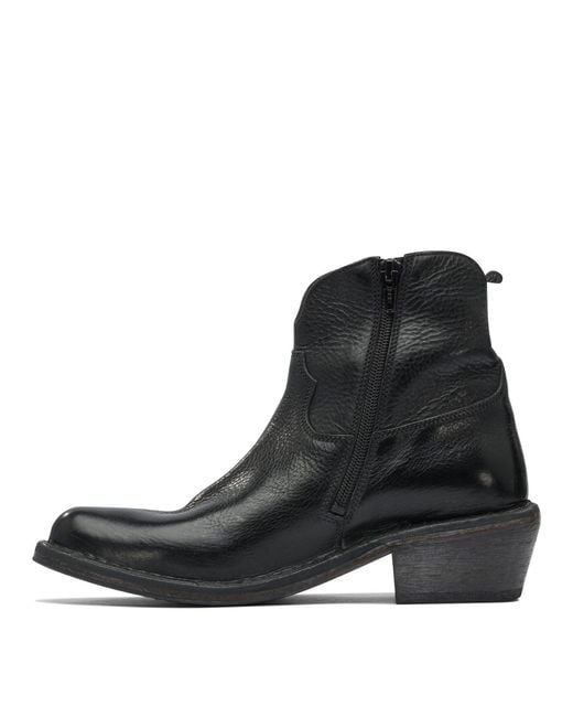 Moma Black Dallas 50Mm Boots And Ankle Boots