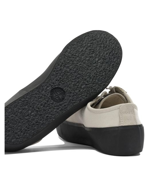 Stone Island White Sneakers for men