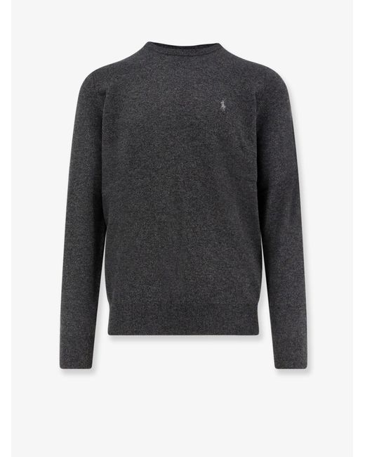 Polo Ralph Lauren Blue Classic Wool Sweater for men