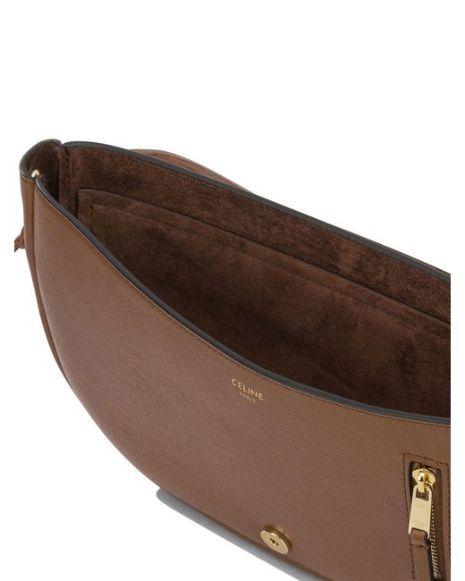 Céline Brown Shoulder Bags