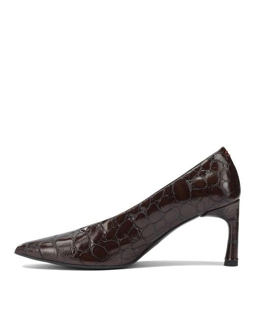 Halmanera Brown Heeled Shoes