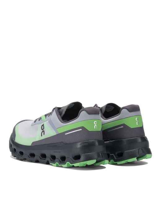 On Shoes Green Cloudrunner 2 Waterproof Sneakers & Slip-on Grey