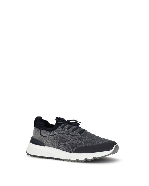 Brunello Cucinelli Blue Sneakers for men