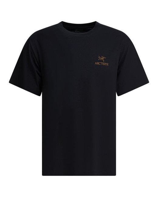 Arc'teryx Black Bird Word Crew-Neck T-Shirt for men