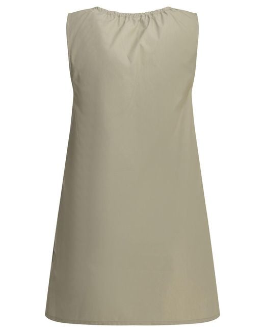 Miu Miu Natural Short A-Line Dress