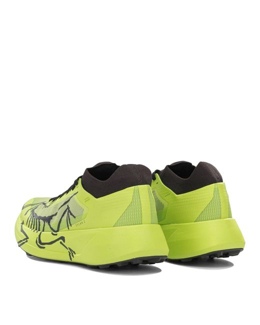 Arc'teryx Green "Silan 2" Low Sneakers for men