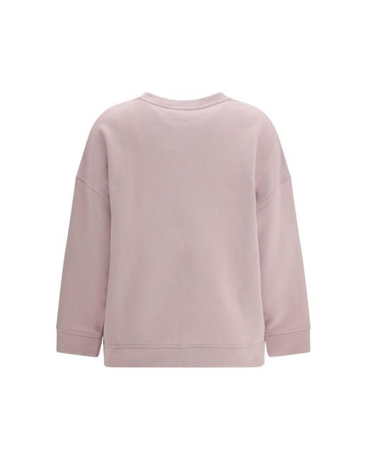 Weekend by Maxmara Pink Crewneck Sweatshirt