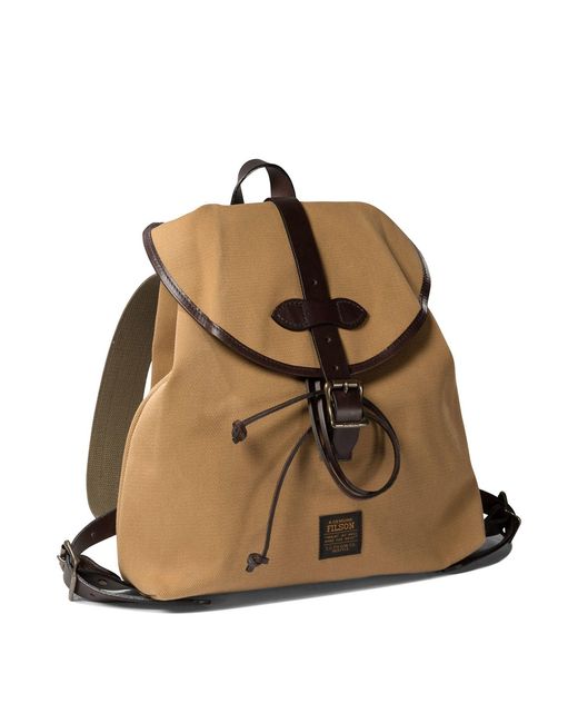Filson Brown Drawstring Backpack Backpacks