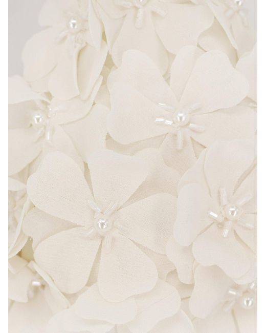 PATBO White Lycra Bikini Top