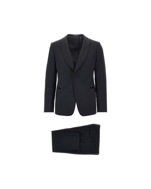 Emporio Armani Black 'Executive Line' Evening Tuxedo Suit for men