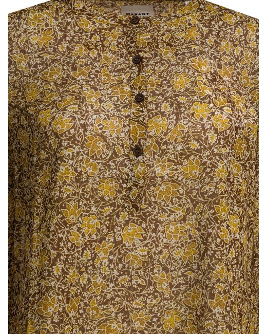 Isabel Marant Natural "Maria" Blouse
