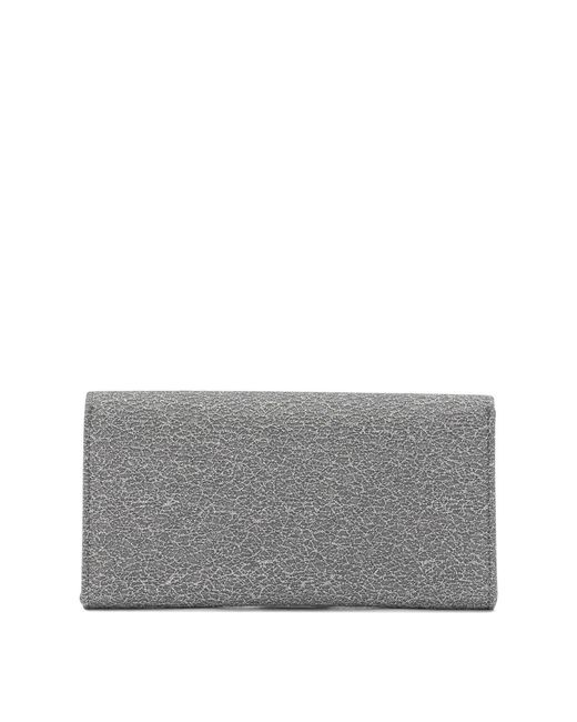 Jimmy Choo Gray "Emmie" Clutch