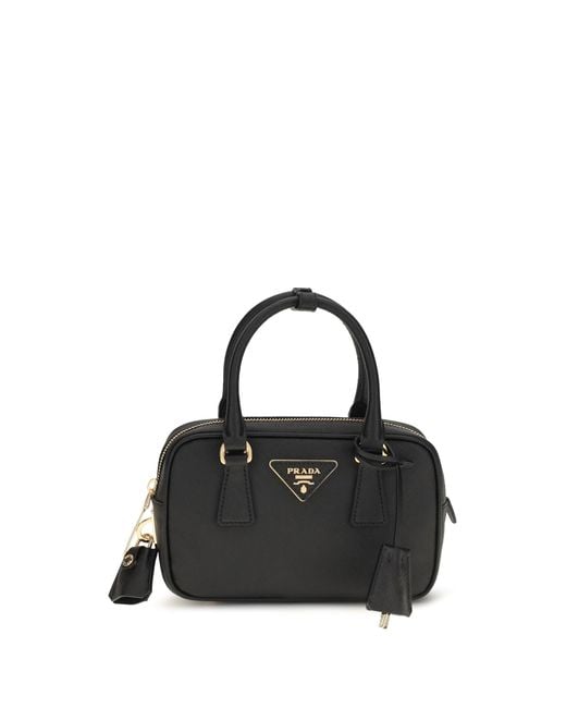 Prada Black Leather Handbag
