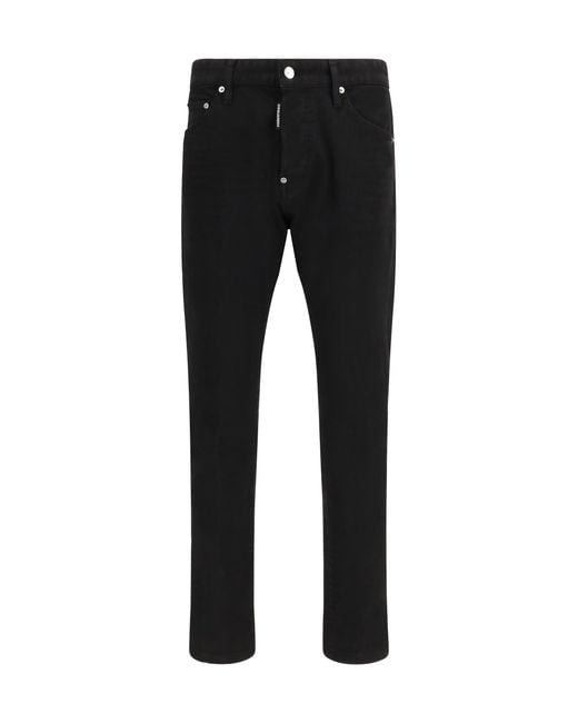 DSquared² Black Denim Jeans for men