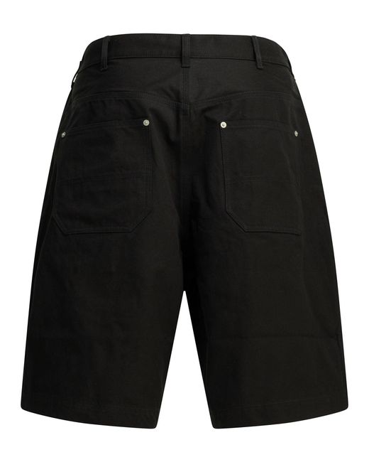 Comme des Garçons Black Formal Cotton Shorts