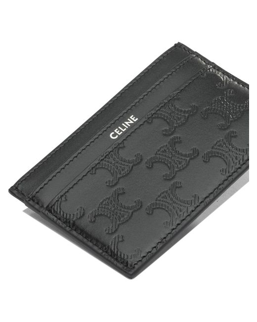 Céline White Calfskin Wallet for men