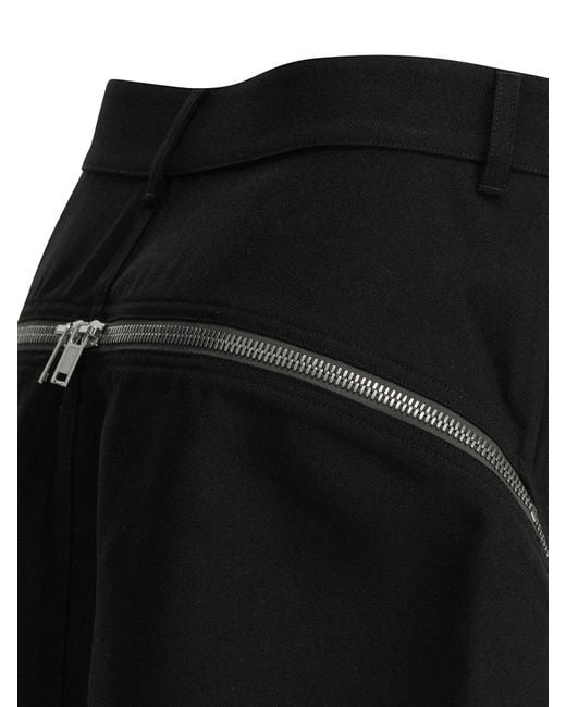 Rick Owens Black Bolan Banana Miniskirt